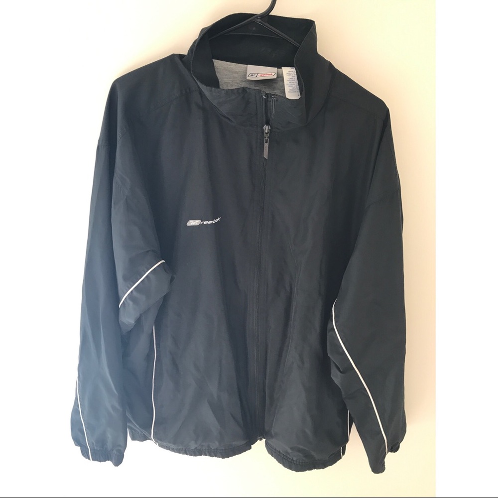 Men’s vintage Reebok zip up windbreaker